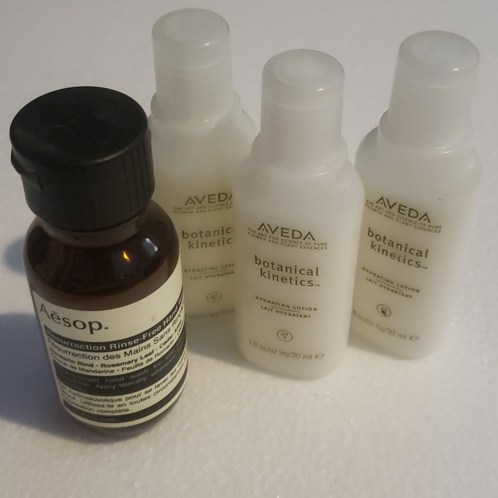 Aesop & Aveda Hand Wash and Cream